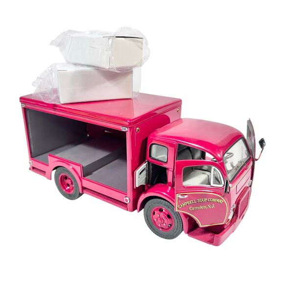 Danbury Mint 1950’s Campbell’s Soup Delivery Truck 1/24 Scale 1998 Red Diecast - Picture 8 of 16